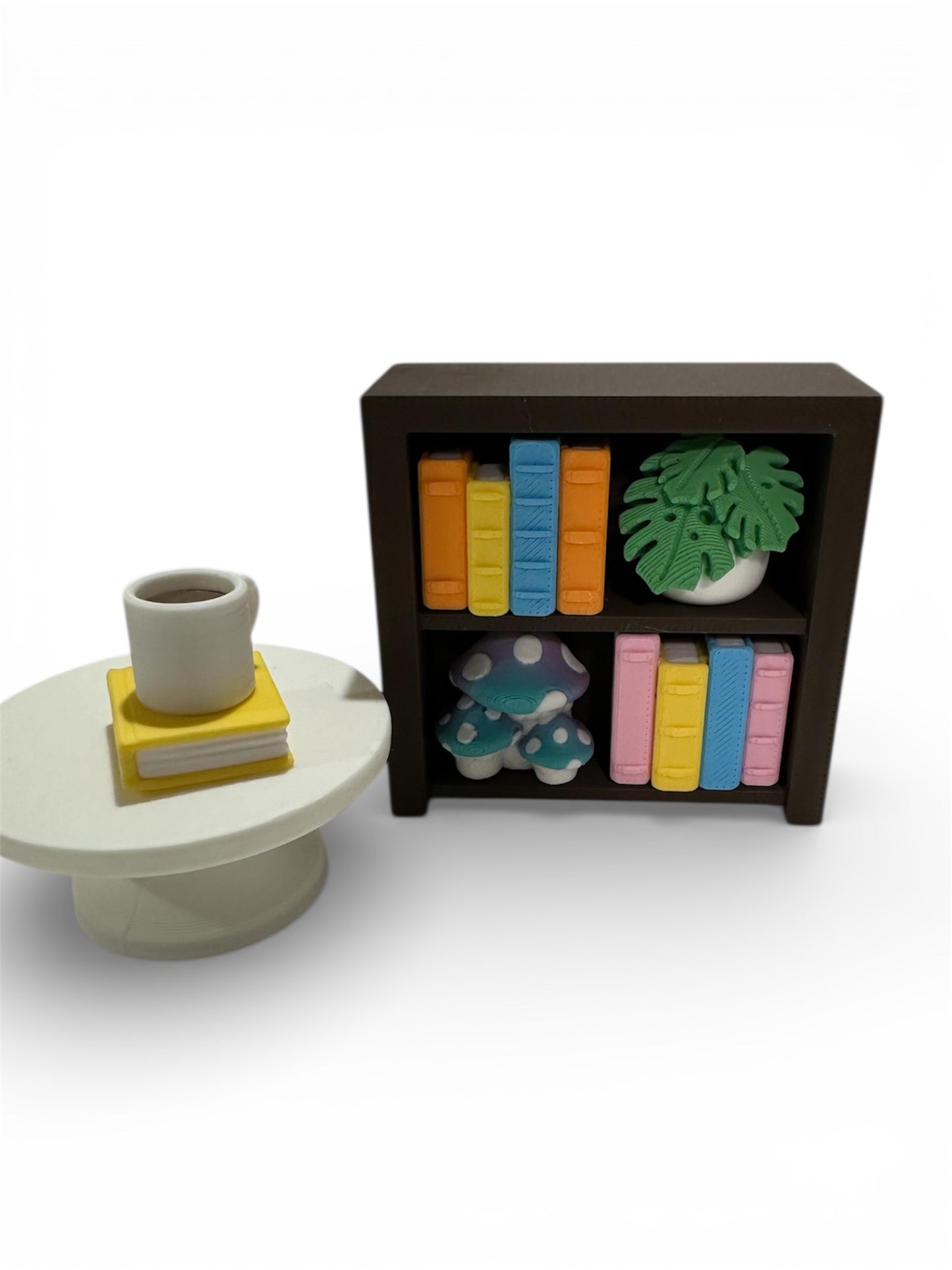 Book Nook Plant Mushroom Clicky